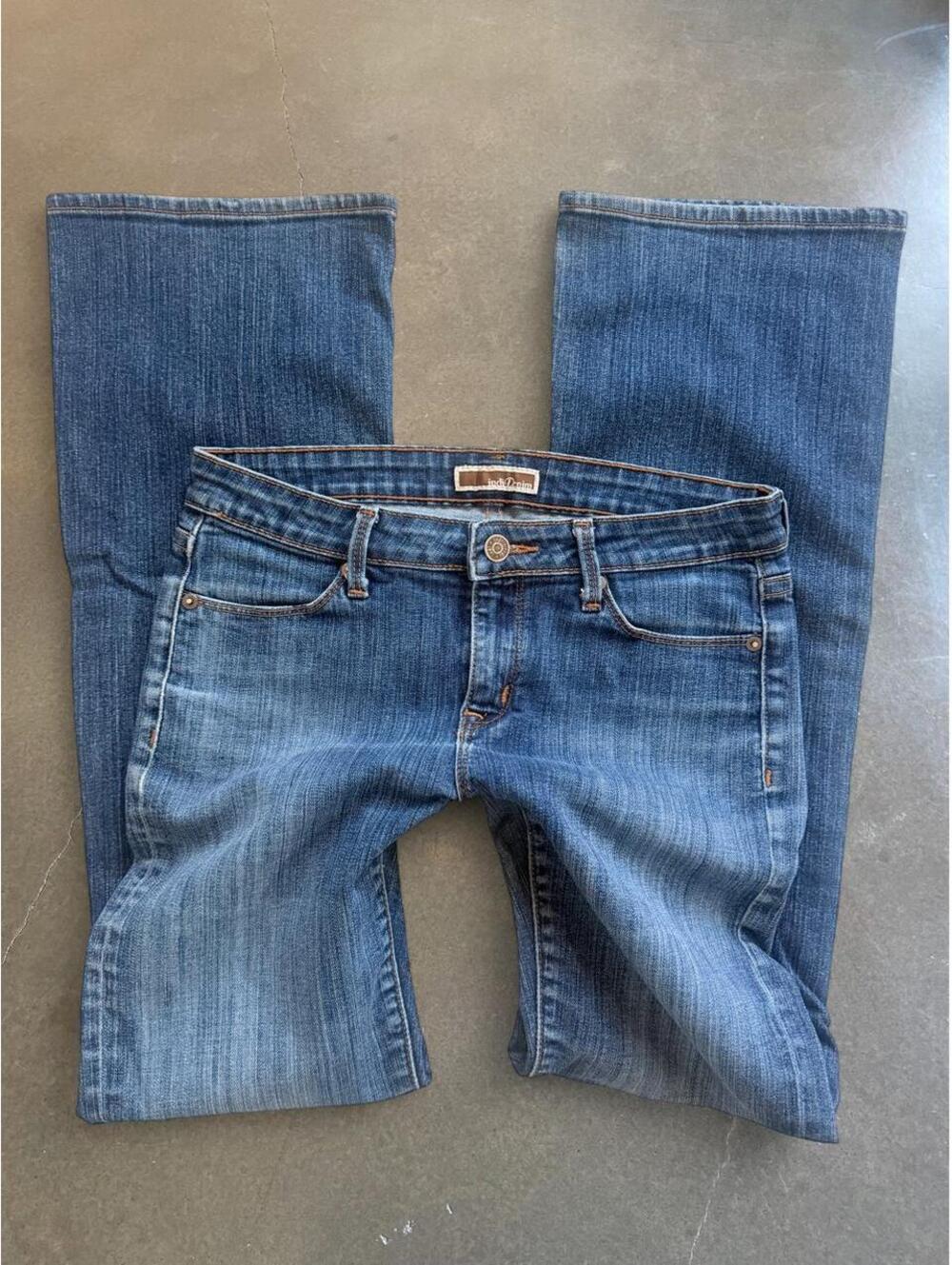 Indi low rise flare jeans size 6